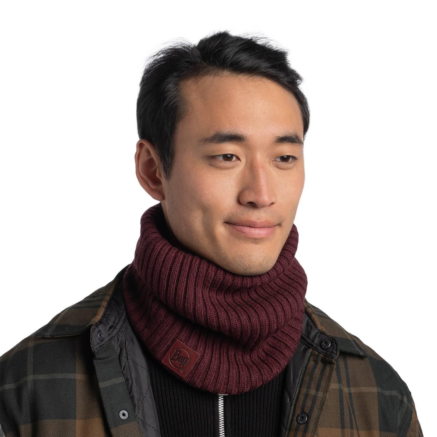 Braga de cuello Knitted Unisex Buff Rojo ÚNICA 4/7