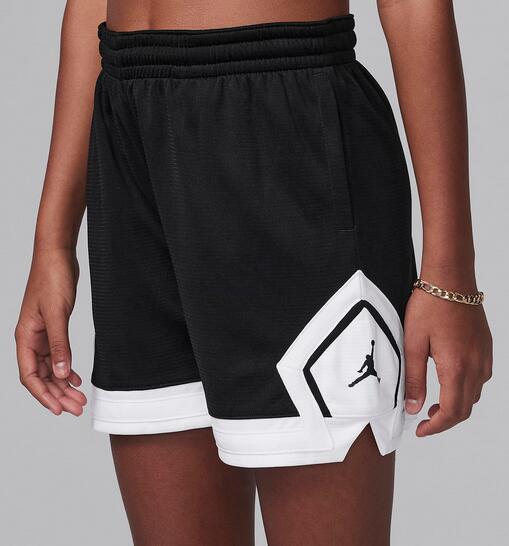 Pantaloncino ragazza jordan diamond - nero/bianco 2/6