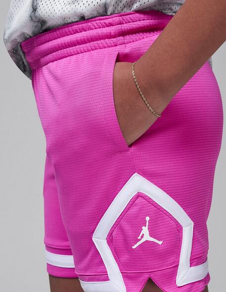 Pantaloncino ragazza jordan diamond - fucsia 5/6