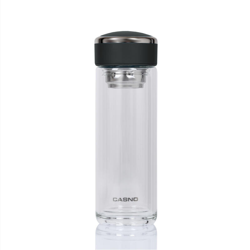 Szklana butelka na wodę Casno Claire 300 ml