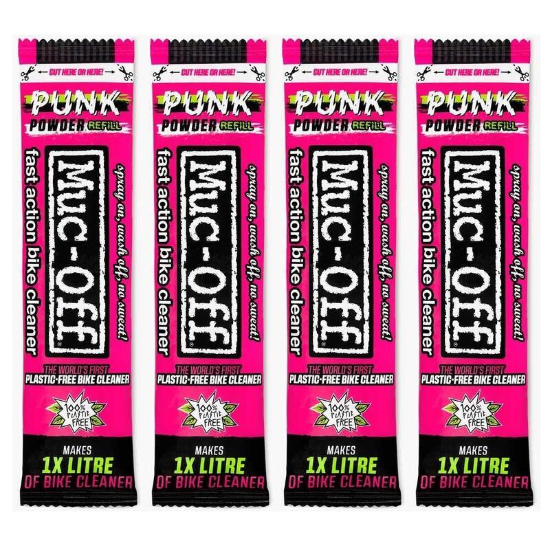 Set 4 plicuri detergent pudră Muc-Off Punk Powder