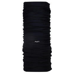 Tour de cou unisexe MATT Coolmax Polartec noir extensible respirant