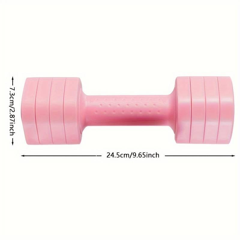 Set gantere reglabile, aerobic, roz