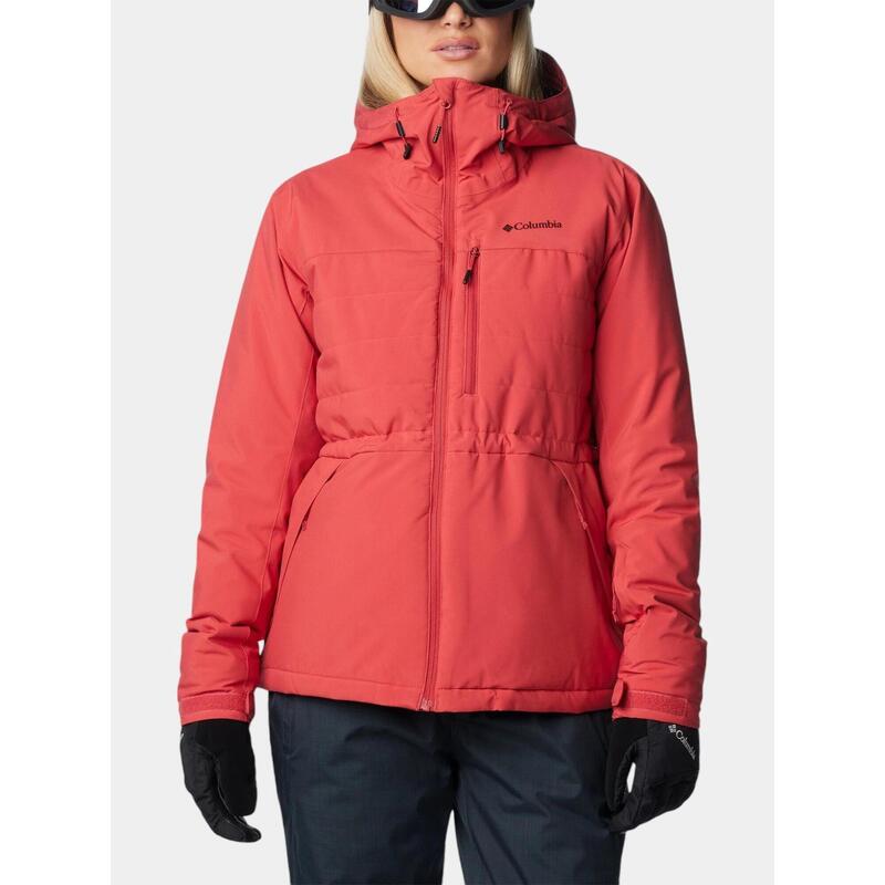 Geaca de schi Powdered Peak Insulated Jacket - rosu femei