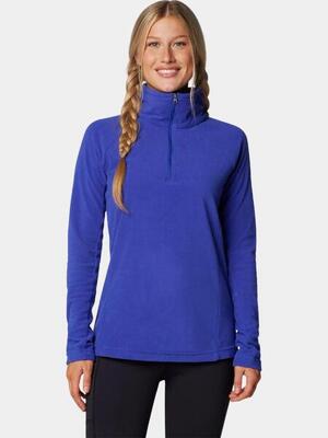 Columbia glacial iv fleece sweatshirt met halve rits voor dames