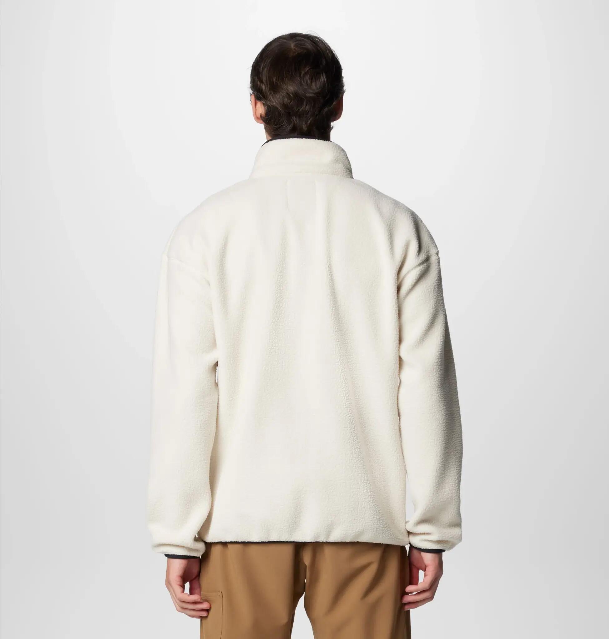 Polaires Et Pulls Homme - COLUMBIA Helvetia Half Snap - Chalk 3/7