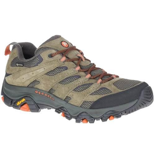 Merrell - Chaussures Randonnée Hommes Merrell Trekkingowe Męskie Moab 3 Gtx Gore-tex - Chaussures De Sport - Marron - Decathlon