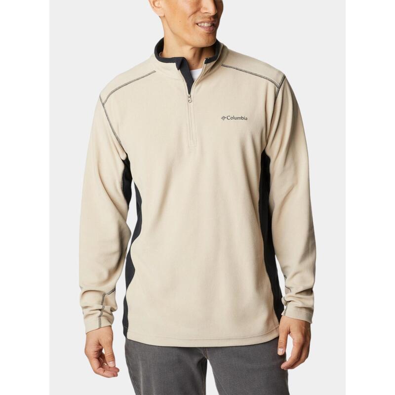 Pulover polar Klamath Range II Half Zip - nisip barbati