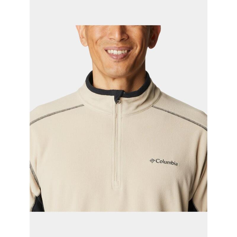 Pulover polar Klamath Range II Half Zip - nisip barbati