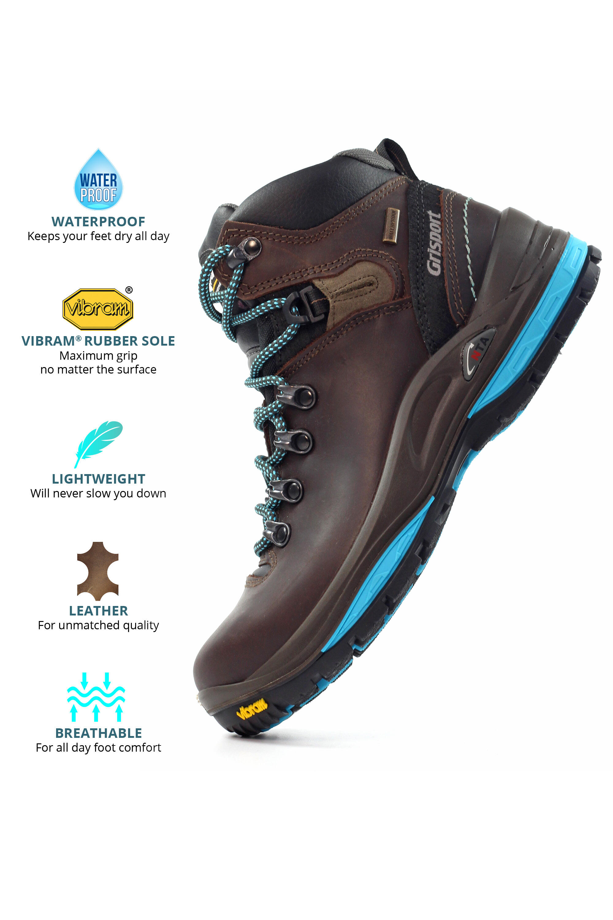 Lady Glide Waterproof Hiking Boot 2/5