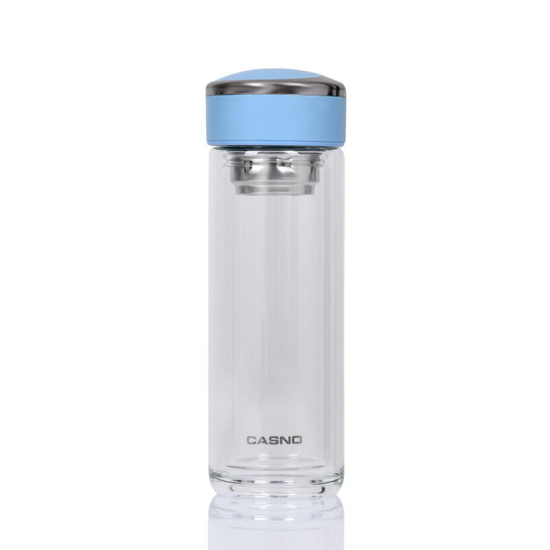 Szklana butelka na wodę Casno Claire 300 ml