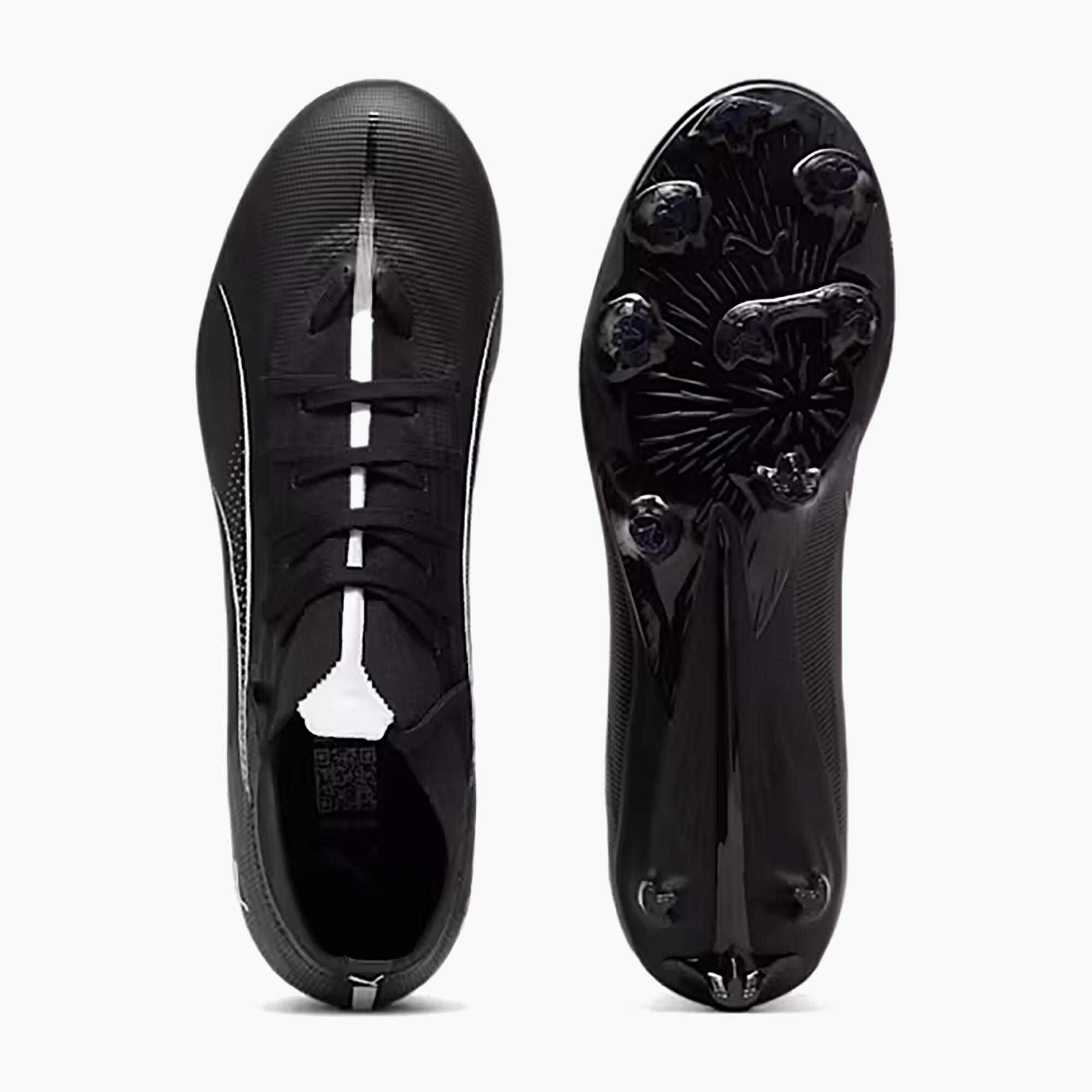 Voetbalschoenen PUMA Ultra 5 Match+ FG/AG Zwart/Wit 3/15