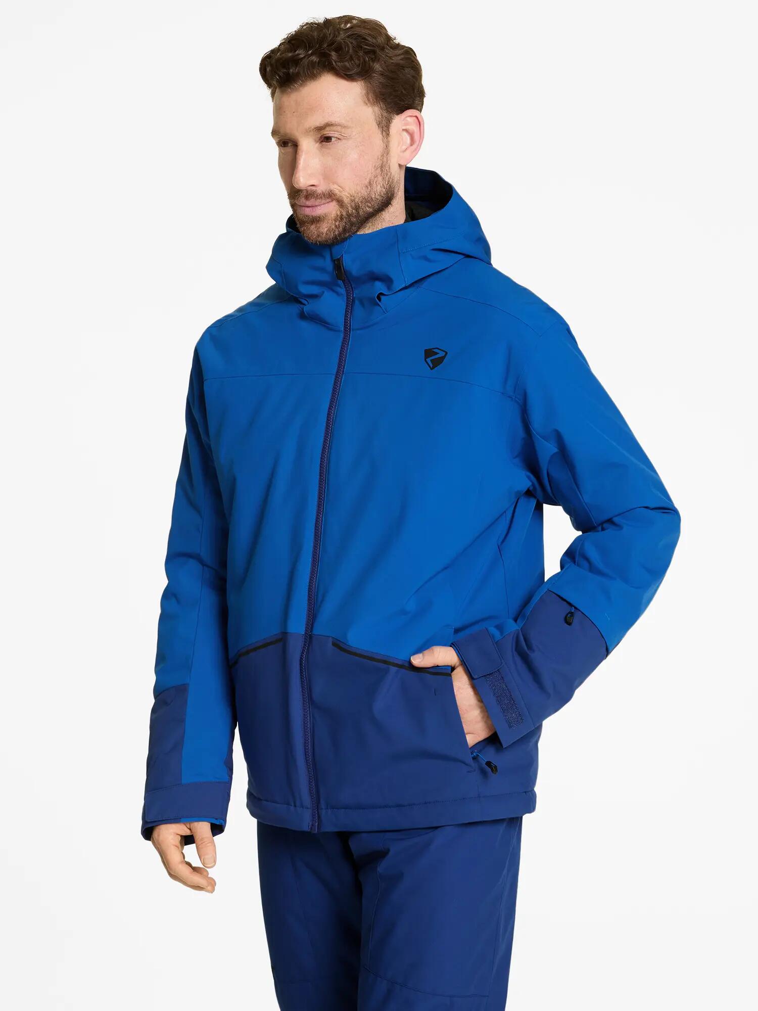 Kurtka narciarska męska Ziener Timbarra - cobalt blue 5/7