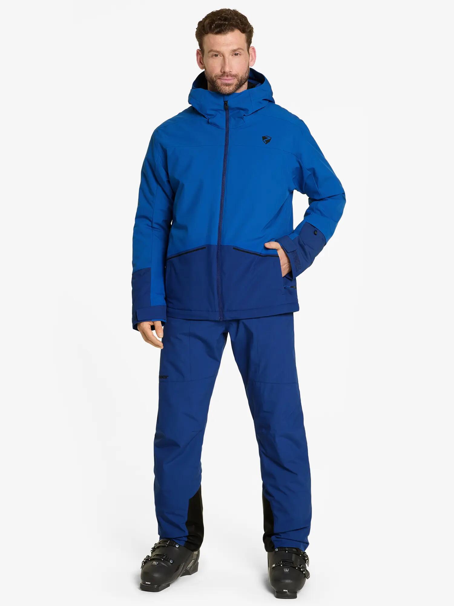 Kurtka narciarska męska Ziener Timbarra - cobalt blue 4/7