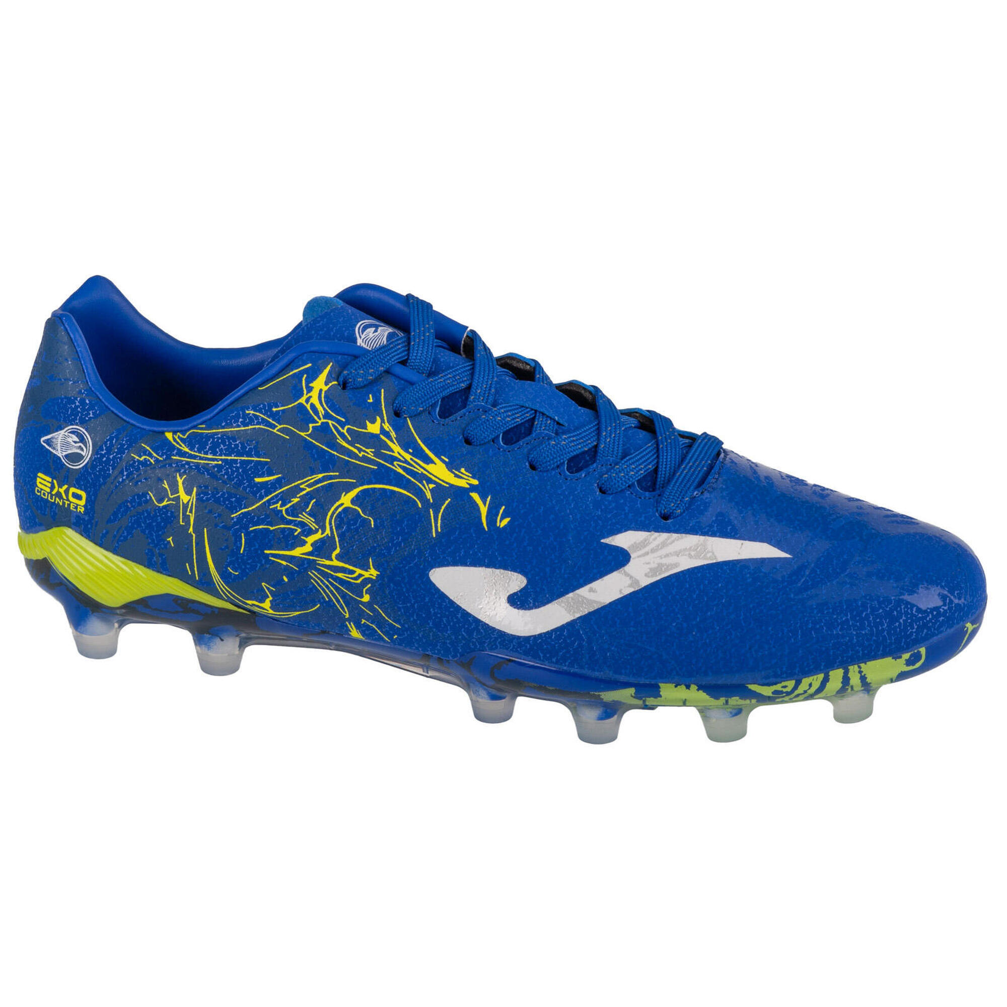 Joma - Chaussures De Football Pour Hommes  Super Copa 24 Supw Fg - Chaussures À Crampons - Bleu - 44 - Decathlon