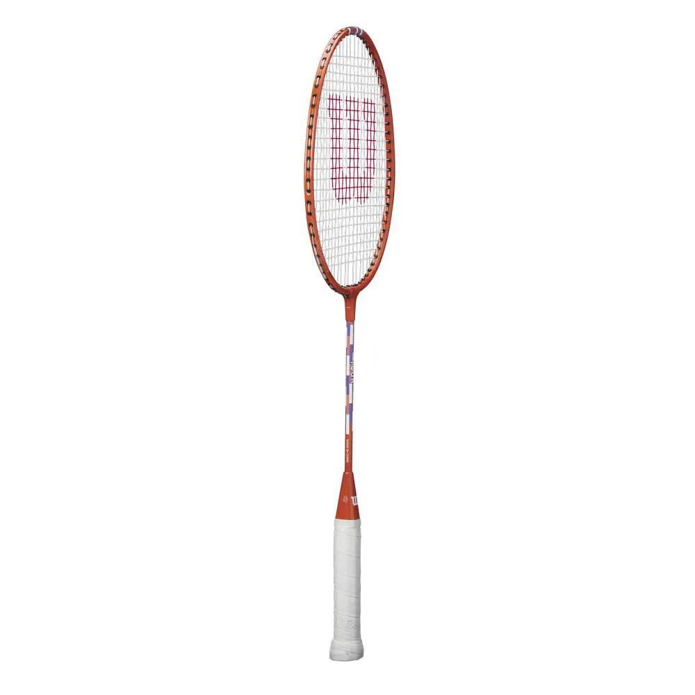 Wilson Tour 30 Junior Badminton Racket - Burnt Orange 3/5