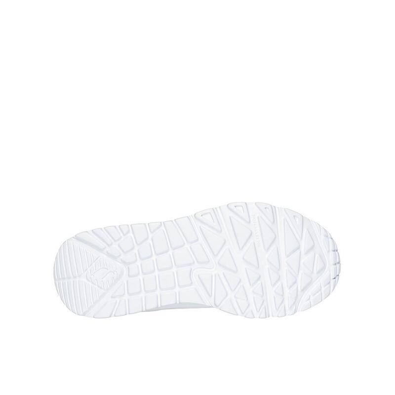 Sapatilhas Desportivas Caminhada Infantis Skechers 310384L_WHT Branco Atacadores