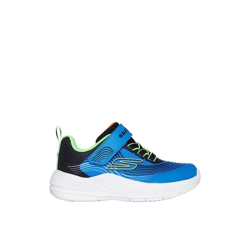 Zapatillas Deportivas Caminar Niños Skechers 403926N_BLLM Azul Cierre Adherente