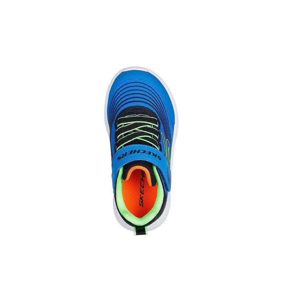 Zapatillas Skechers Niño Microspec Advance Azul 3/5