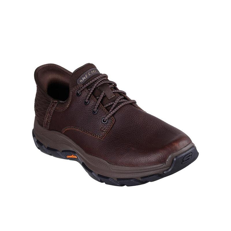 Zapatillas Caminar Hombre Skechers 205201_RDBR  Marrones con Cordones