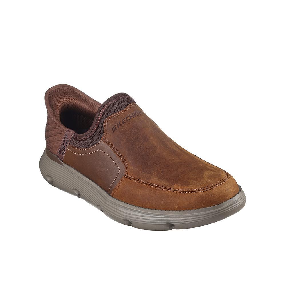 Sapatos Masculinos Skechers Garza Brown 2/4