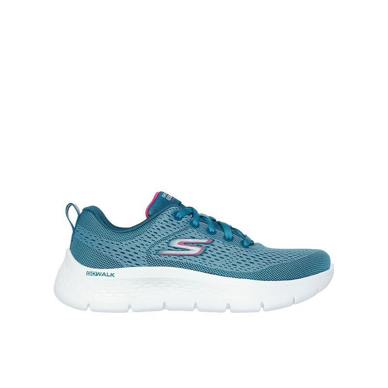 Zapatillas Deportivas Caminar Mujer Skechers 124830_TLHP Azules con Cordones