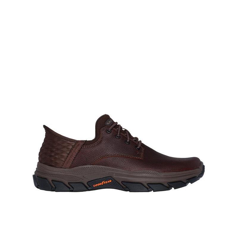 Zapatillas Caminar Hombre Skechers 205201_RDBR  Marrones con Cordones