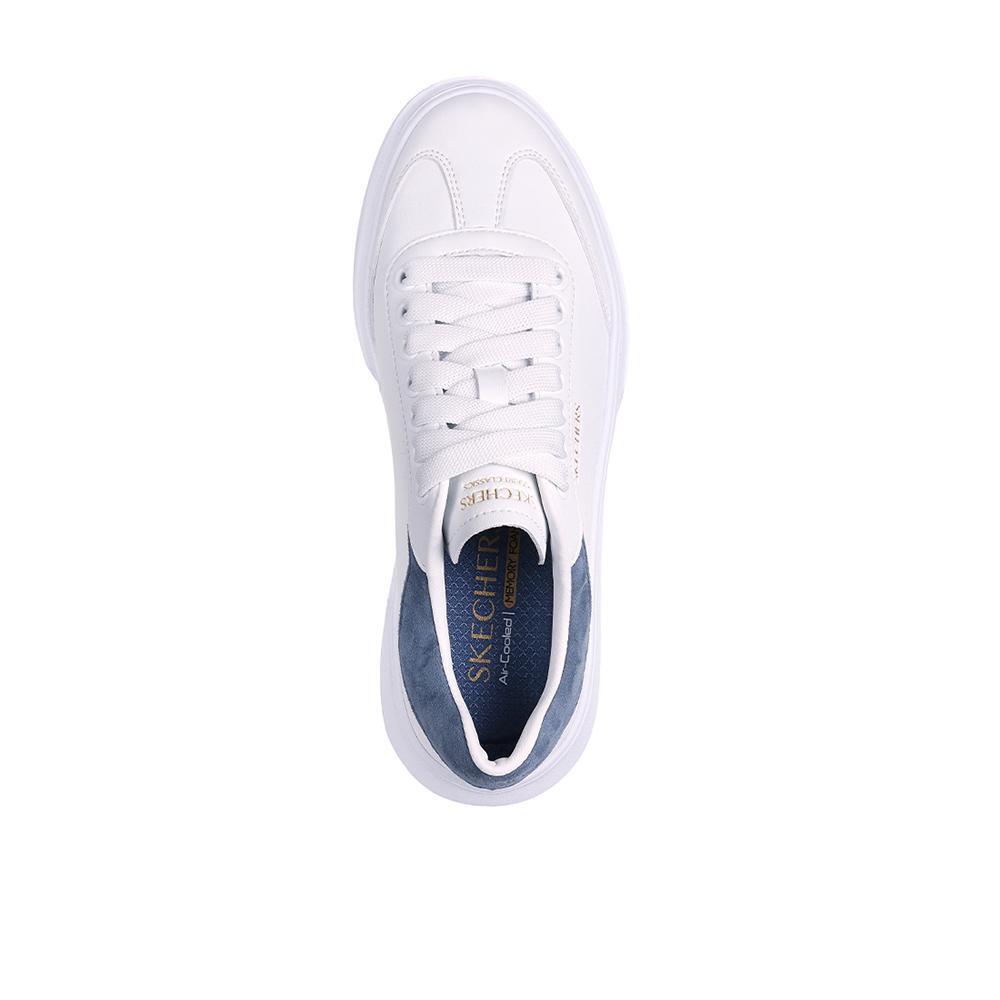 Baskets FEMME Skechers Cordova Classic-best Behavior BLANC 3/5