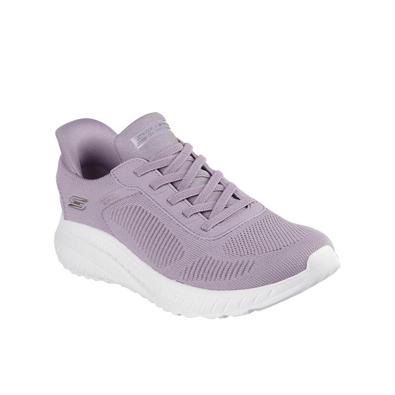 Zapatillas Deportivas Caminar Mujer Skechers 117497_LAVLila con Elásticos