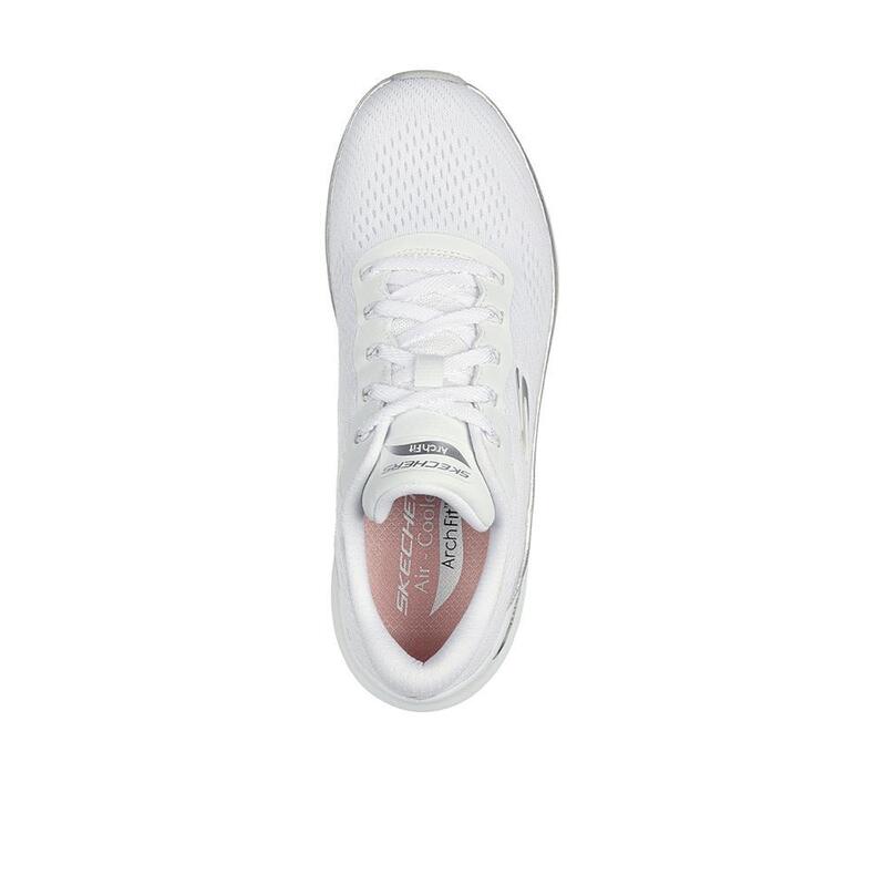 Zapatillas Deportivas Caminar Mujer Skechers 150067_WSL Blancas con Cordones