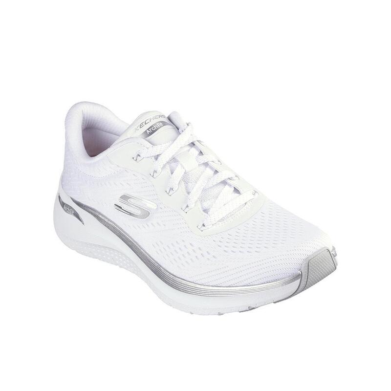 Zapatillas Deportivas Caminar Mujer Skechers 150067_WSL Blancas con Cordones