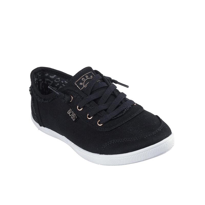 Zapatillas Deportivas Caminar Mujer Skechers 33492_BLK Negras con Cordones