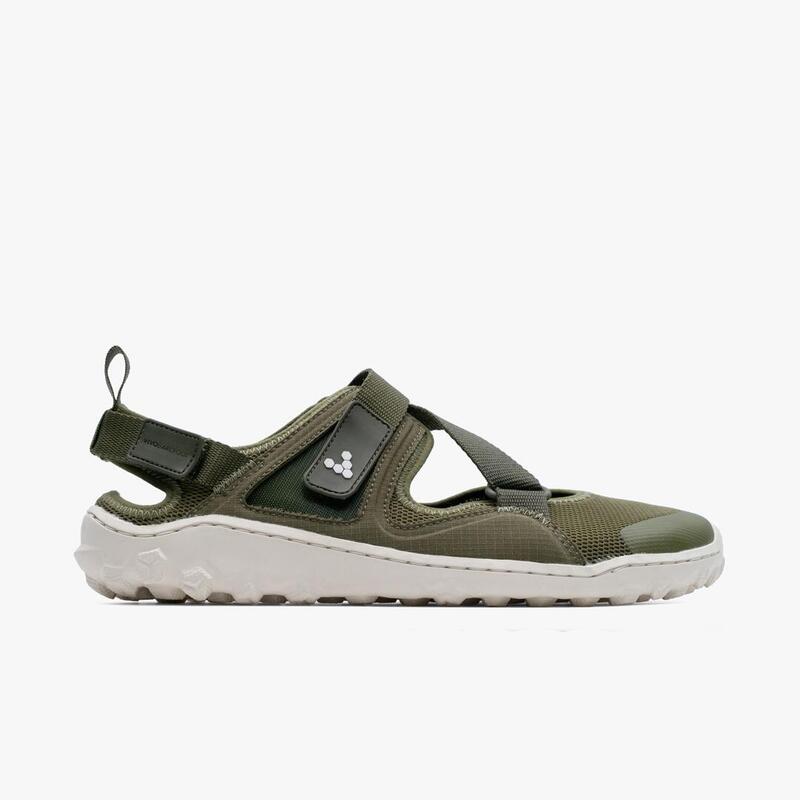 Vivobarefoot Sandale Tracker Textile - Homme - Olive