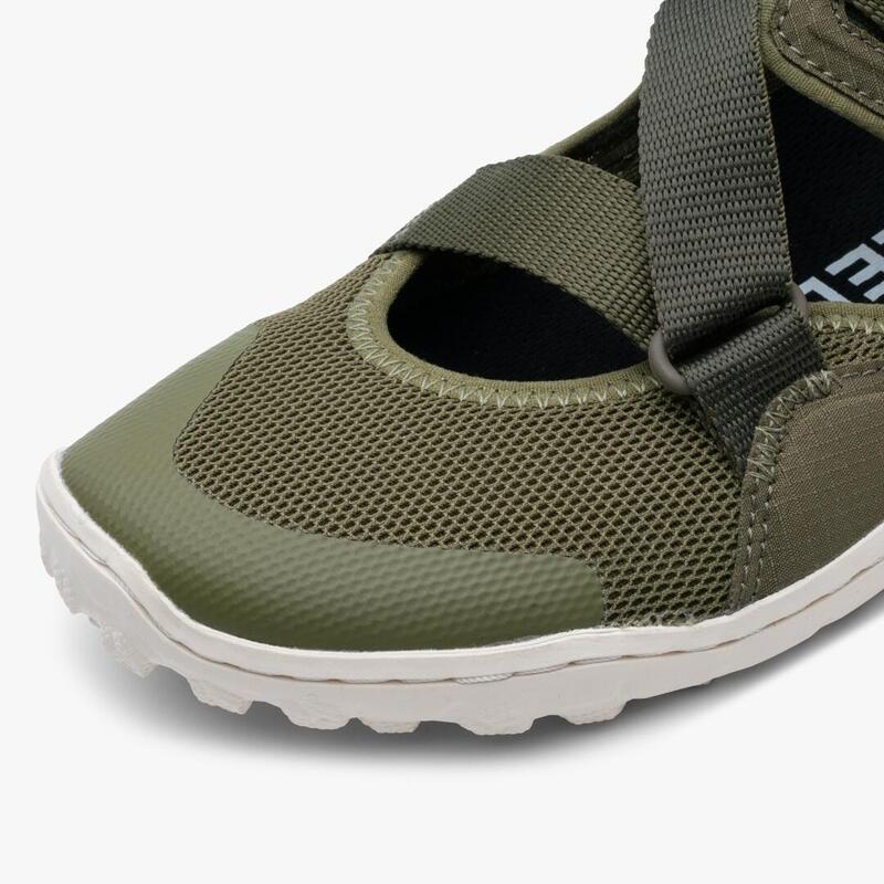 Vivobarefoot Sandale Tracker Textile - Femmes - Olive