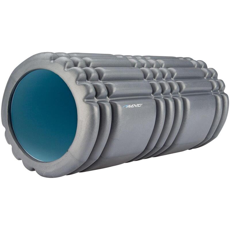 Roller spuma Avento pentru masaj, Gri, uni