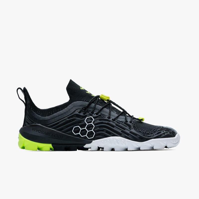 Vivobarefoot Hydra ESC - Mens - Obsidian/Safety Yellow