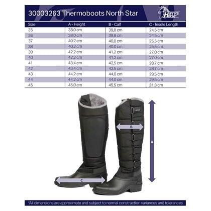 Harry's Horse Thermolaars North Star - Zwart 2/5