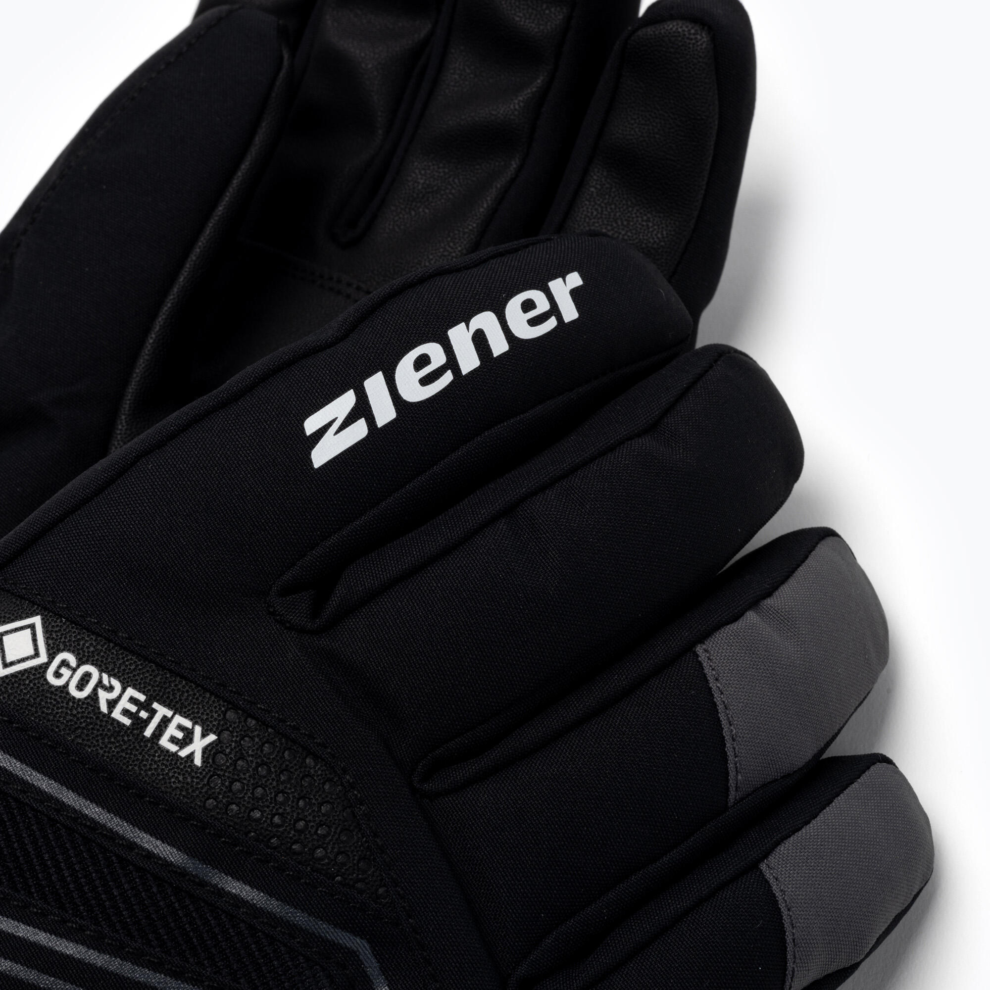 Gants d'hiver pour hommes Taille 10 - Ziener GUNAR GTX Alpine 100% Noir/Gris 4/7