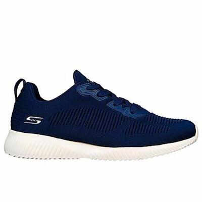 Sportschoenen voor dames skechers bobs squad tough blauw
