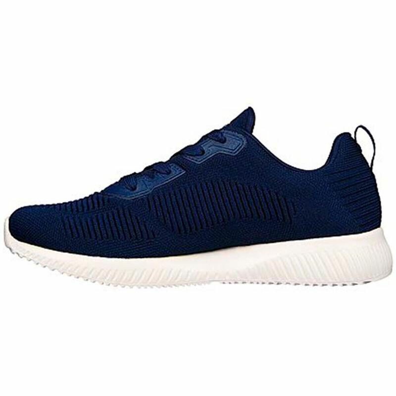 Zapatillas Deportivas Mujer Skechers Bobs Squad Tough Azul