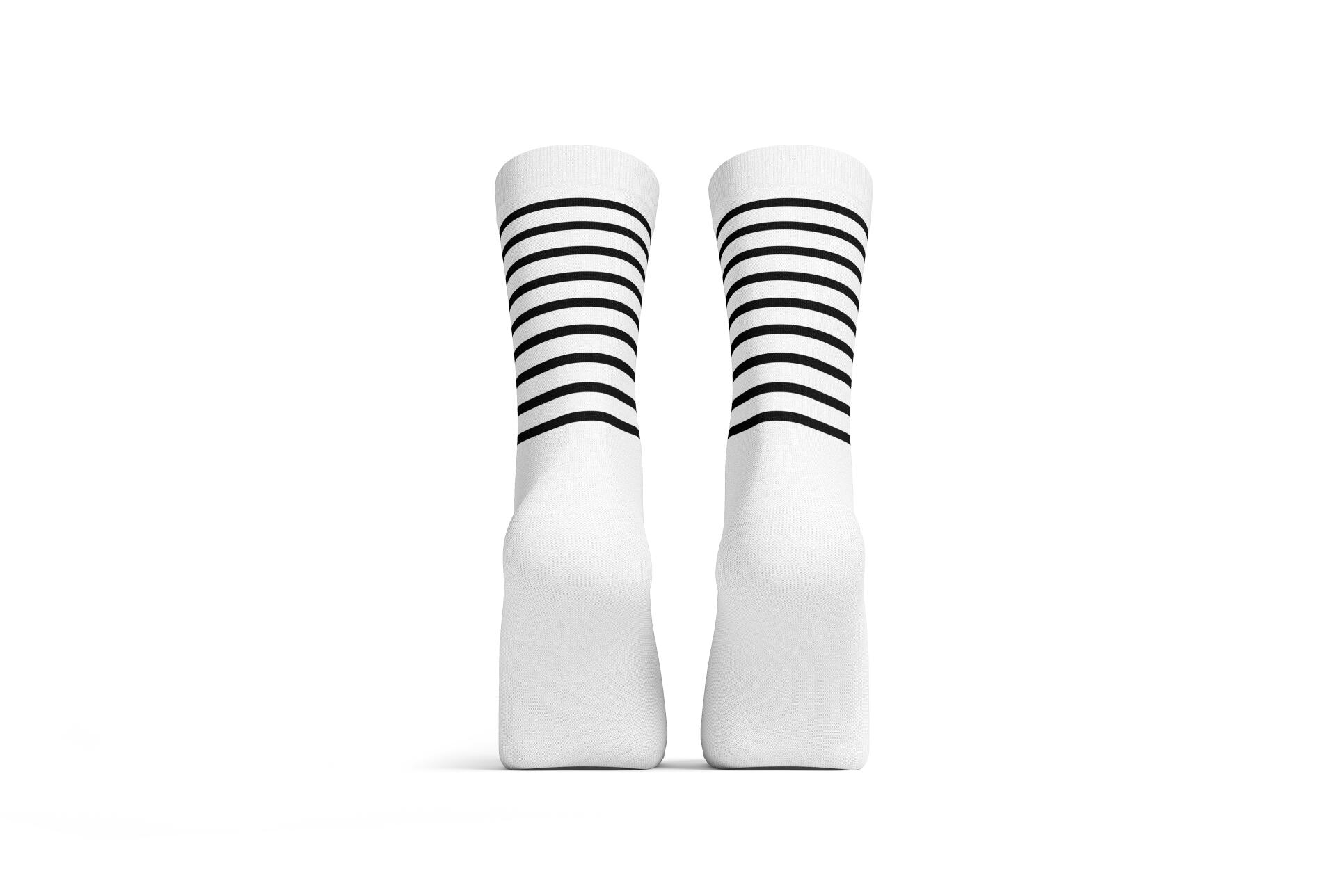 PIPPO Calcetines para bicicleta de carretera de Amsterdam a rayas 2/5