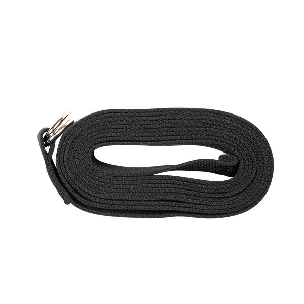 Cinghia da yoga - 3 m x 3,5 cm - Nero 5/5