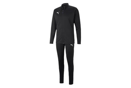 Dres męski sportowy spodnie bluza czarny PUMA ftblPLAY TRACKSUIT