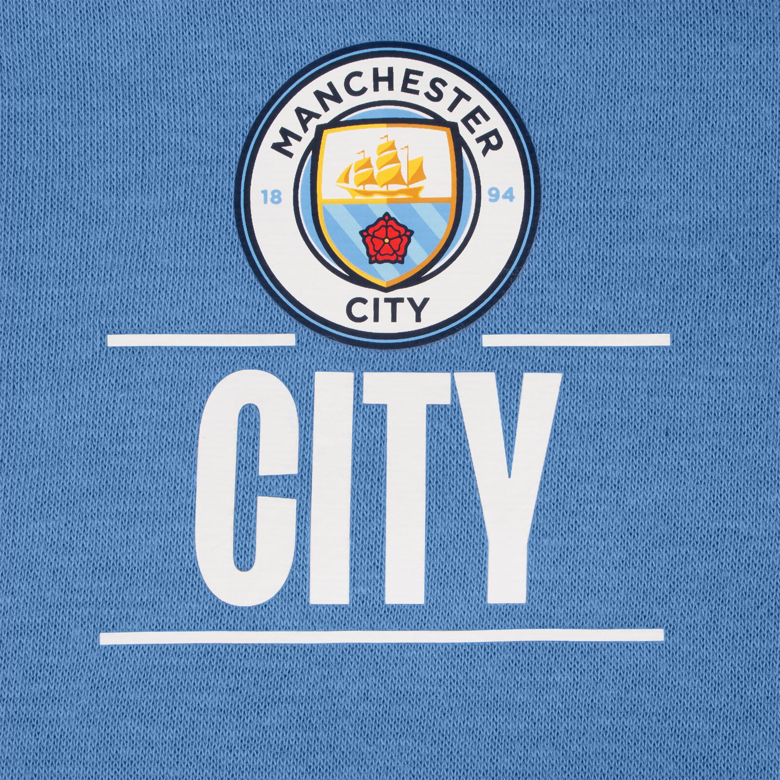 Manchester City Boys Hoody Zip Fleece Kids OFFICIAL Football Gift 4/4