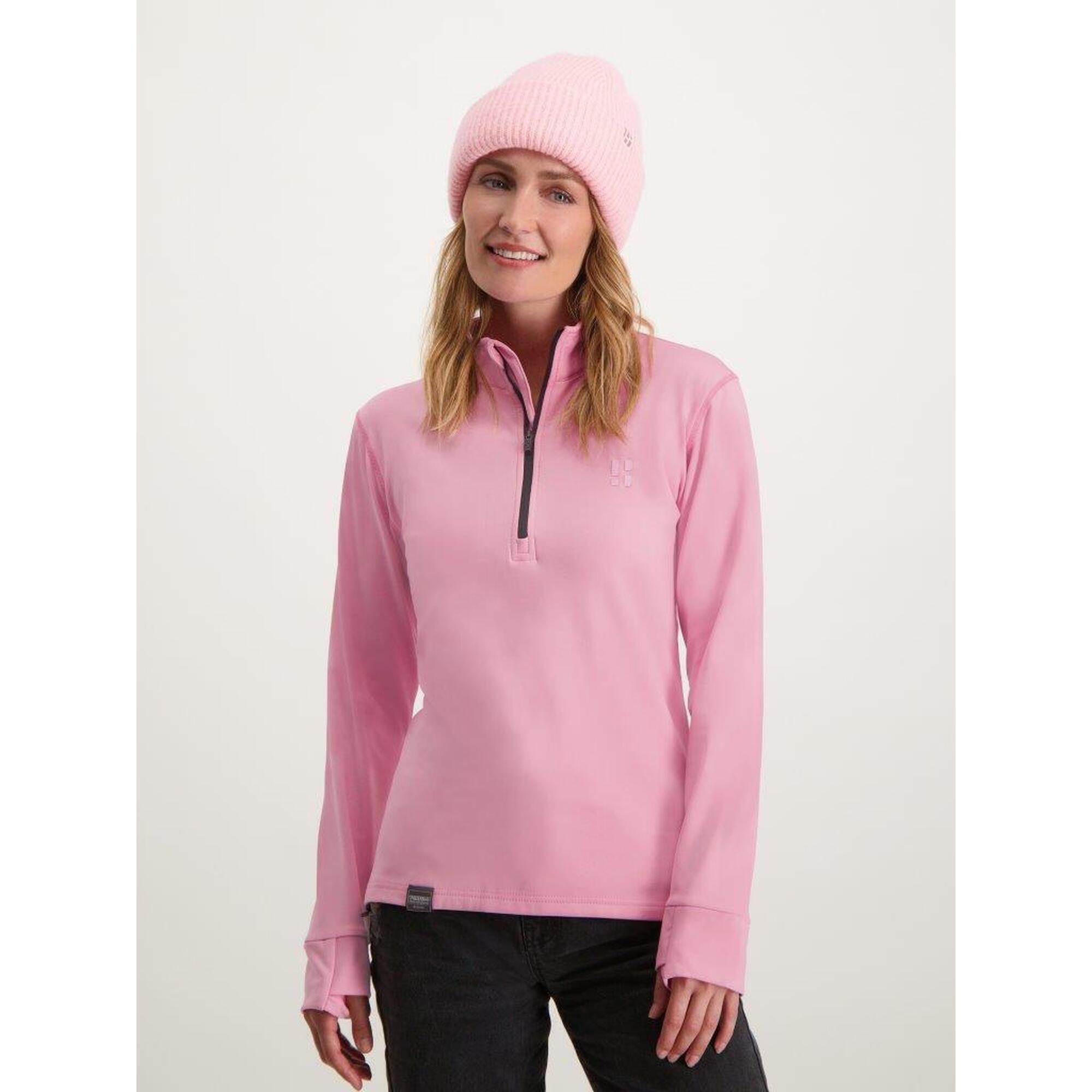 Poederbaas Pull de Ski Femme Rose Arctique