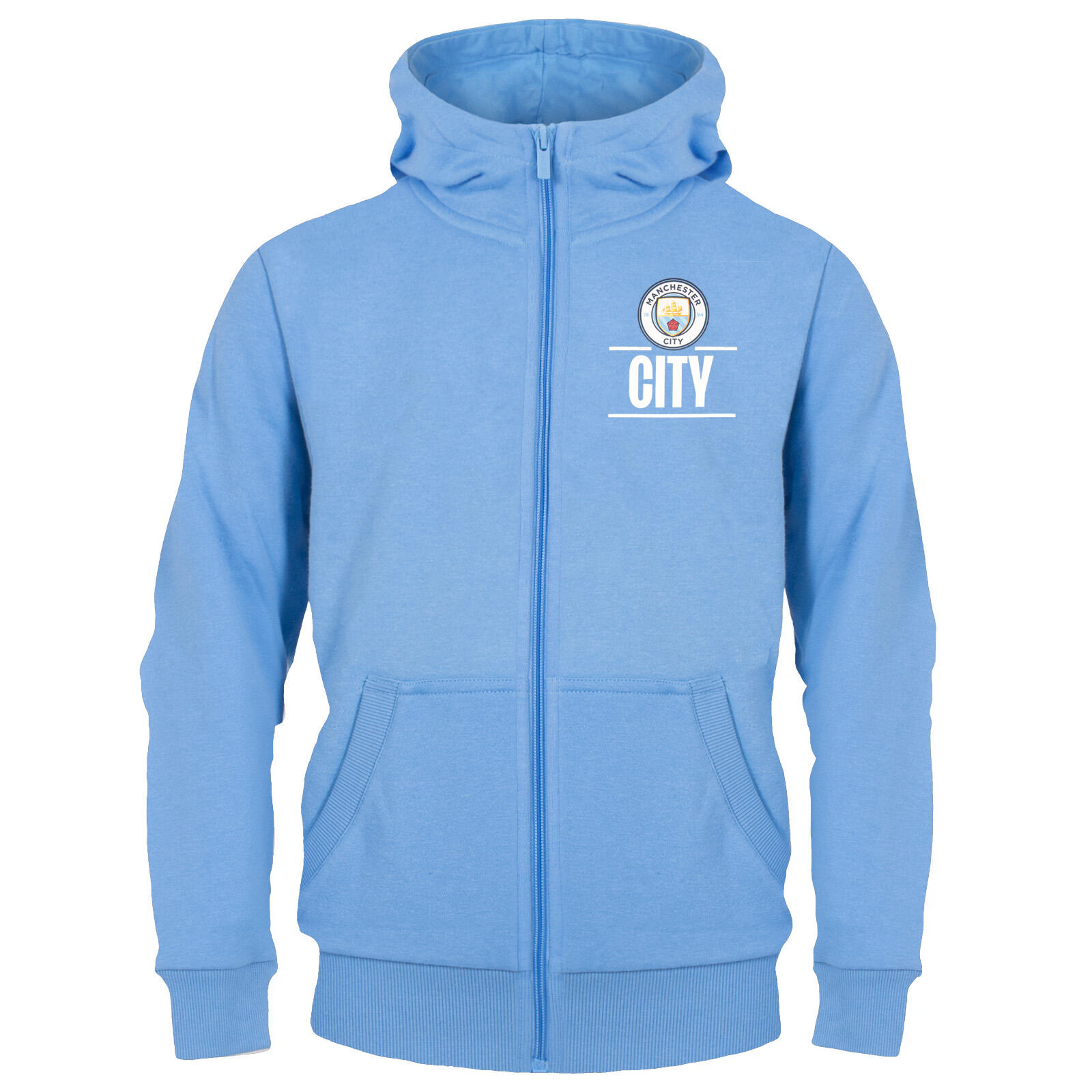 Manchester City Mens Jacket Shower Windbreaker OFFICIAL