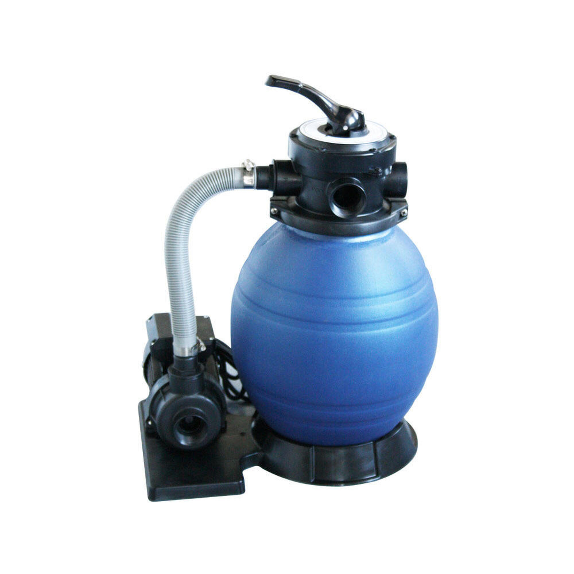 Habitat Et Jardin - Groupe De Filtration À Sable - 3.5 M3/h - Groupe Filtration - Bleu - Taille Unique - Decathlon