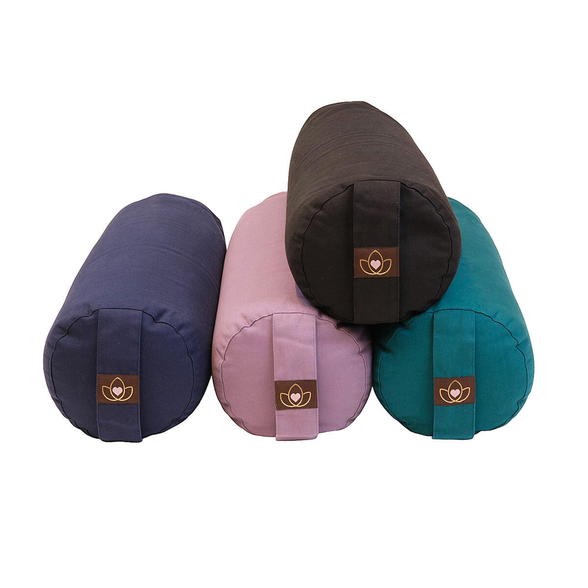 Lotus Bolster eco lavendel rond 2/5