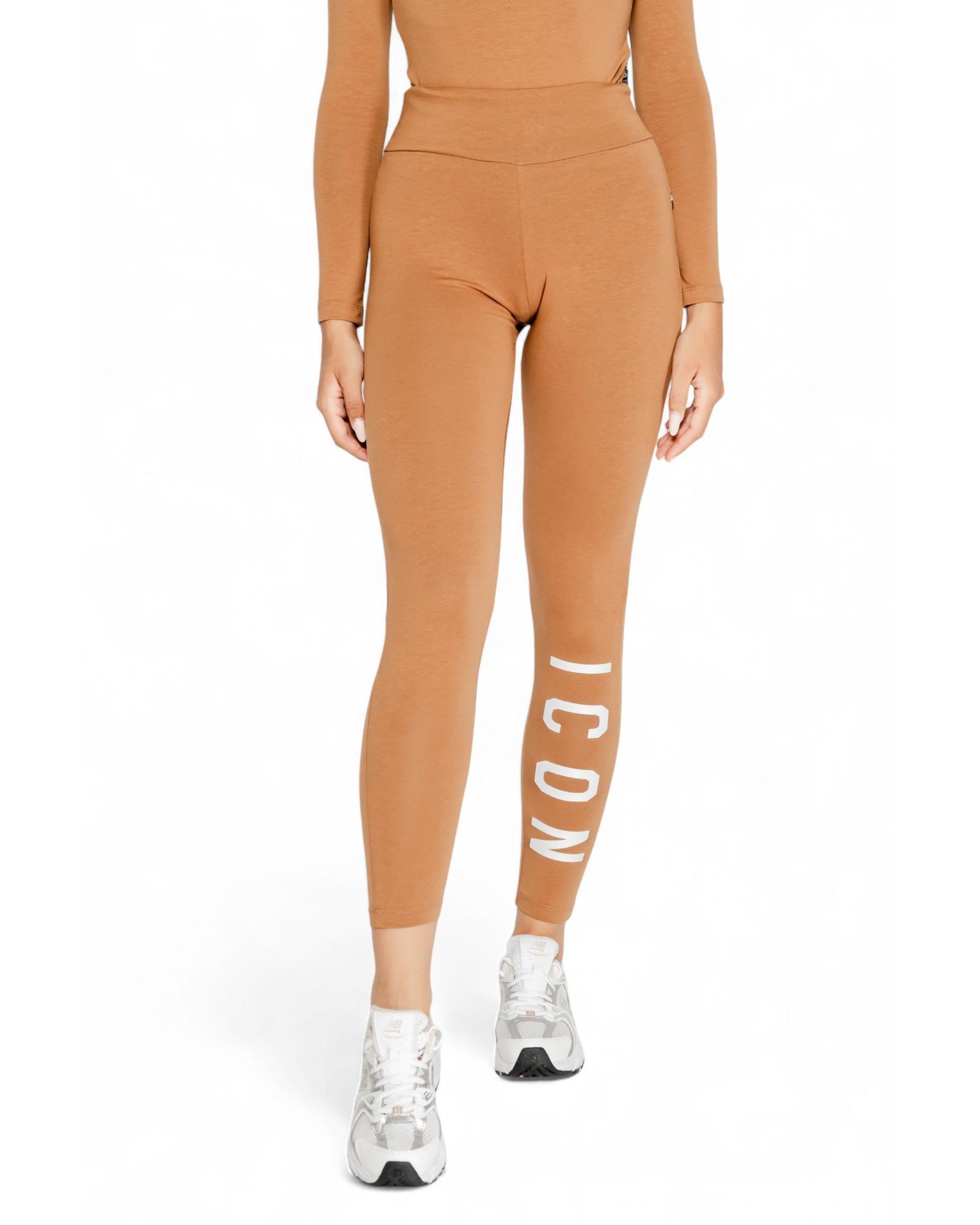 Icon Icon High Waisted Leggings with ICON Print