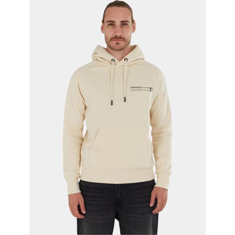 Pulover cu gluga Talis Hooded Sweatshirt - nisip barbati